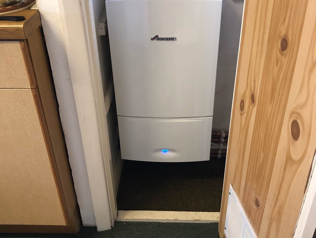 A Worcester combi boiler installed by Willsway Heating & Plumbing